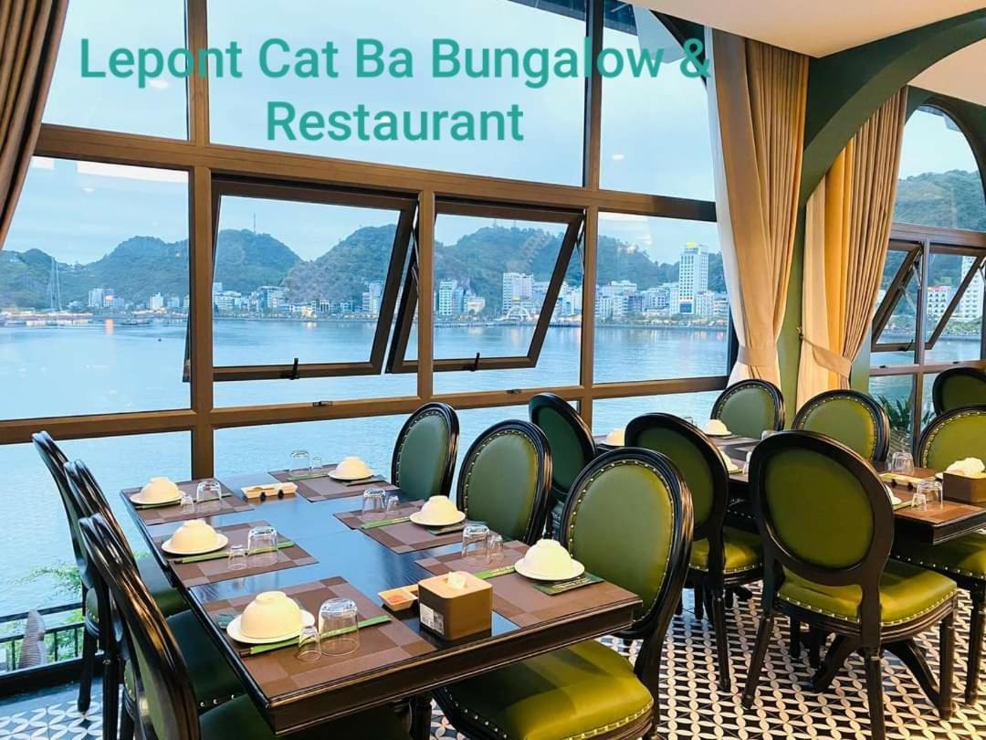Lepont Cat Ba Bungalow Dong Khe Sau エクステリア 写真